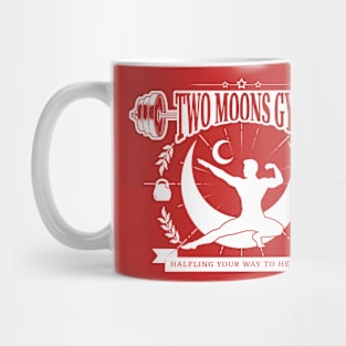 Big Moon Little Moon Gym - White Mug